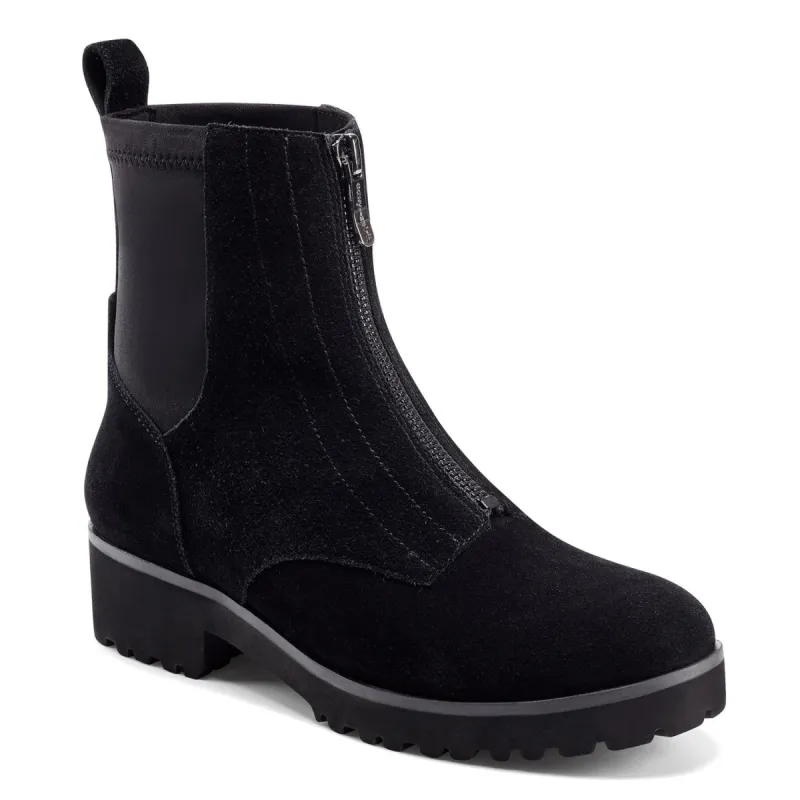 Willet Front Zip Booties - Wide sold by Lord & Taylor