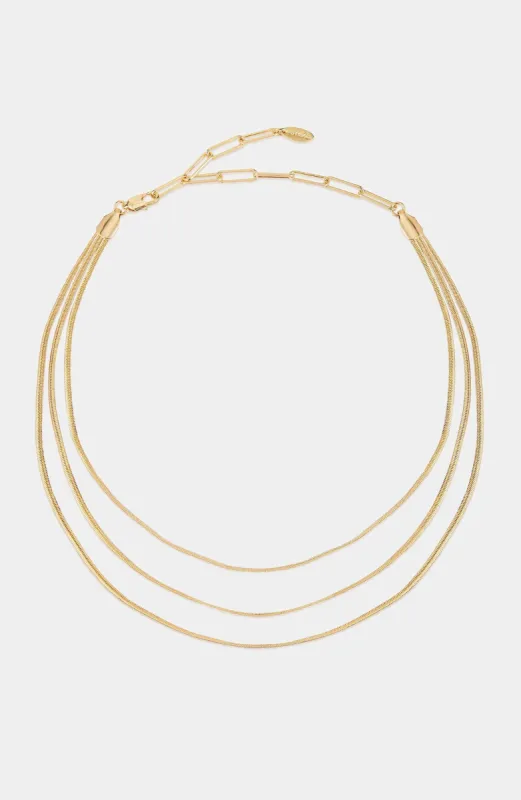 Triple Flex Snake Chain Layered Necklace sold by Lord & Taylor