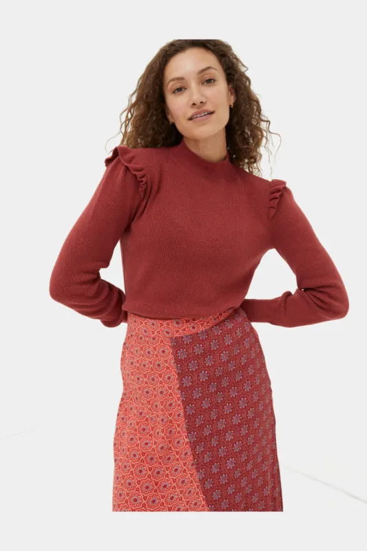 Fiona Frill Sweater sold by Lord & Taylor