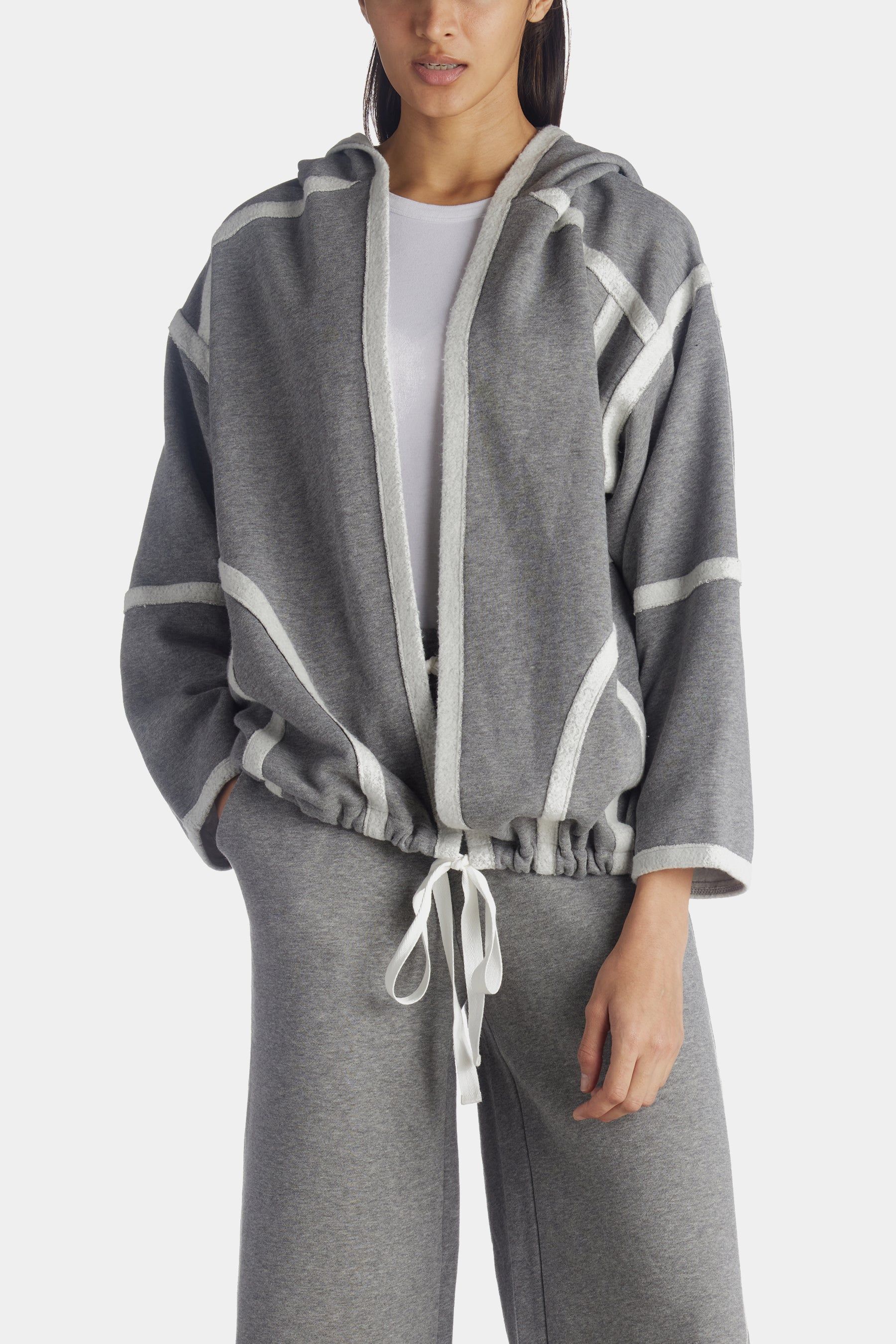 Fleece Sweatshirt Cardigan sold by Lord & Taylor