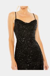 Sequined Cowl Neck Mini Dress sold by Lord & Taylor
