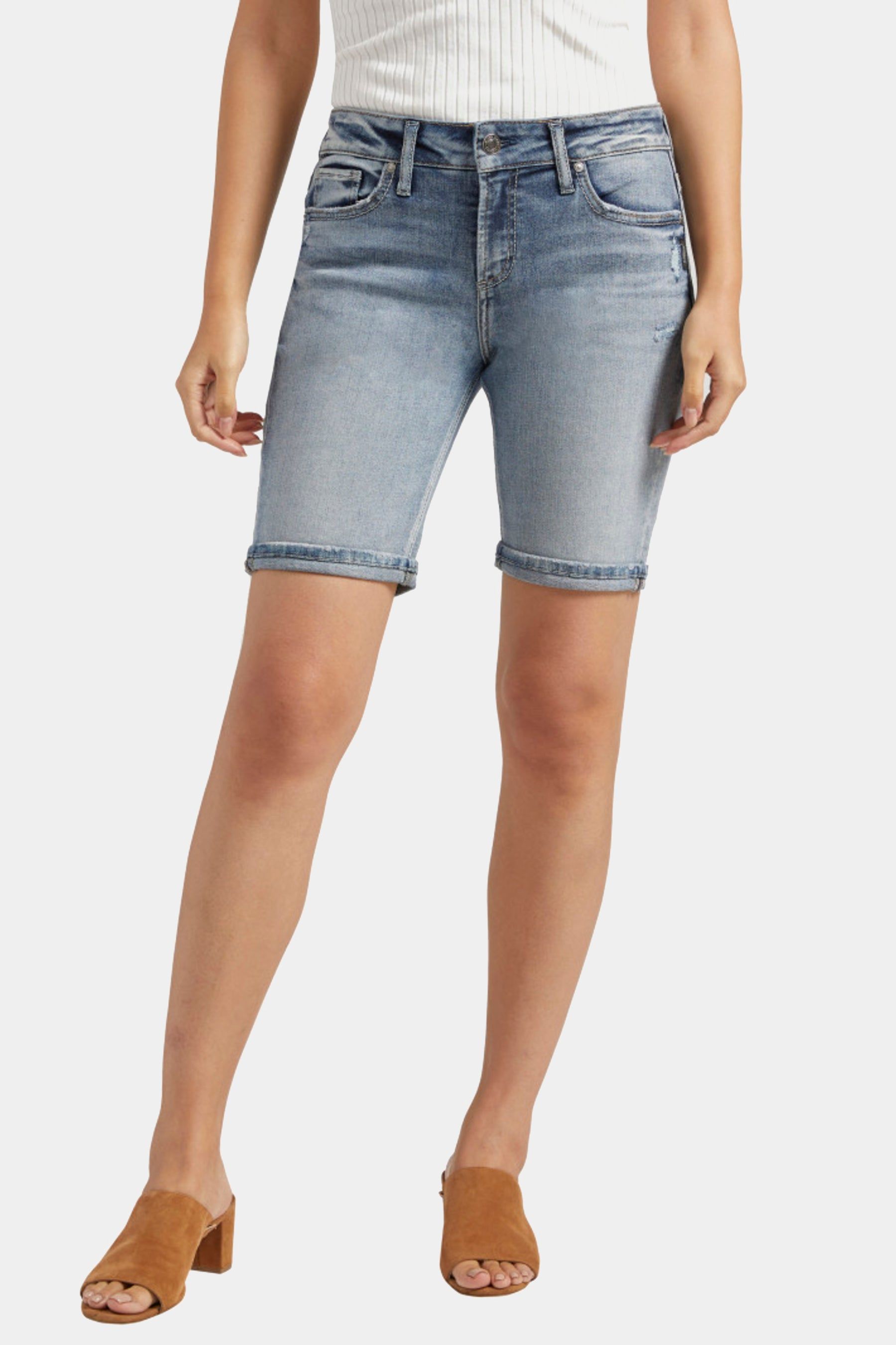 Mid-Rise Bermuda Shorts sold by Lord & Taylor