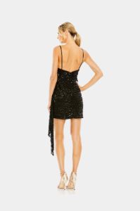 Sequined Cowl Neck Mini Dress sold by Lord & Taylor
