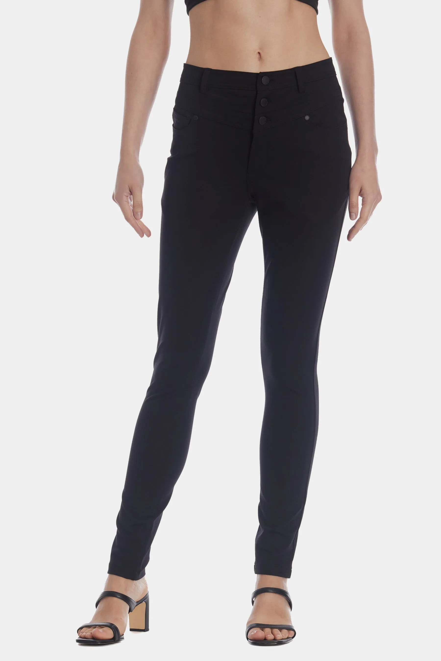 Three Button Skinny Pants sold by Lord & Taylor