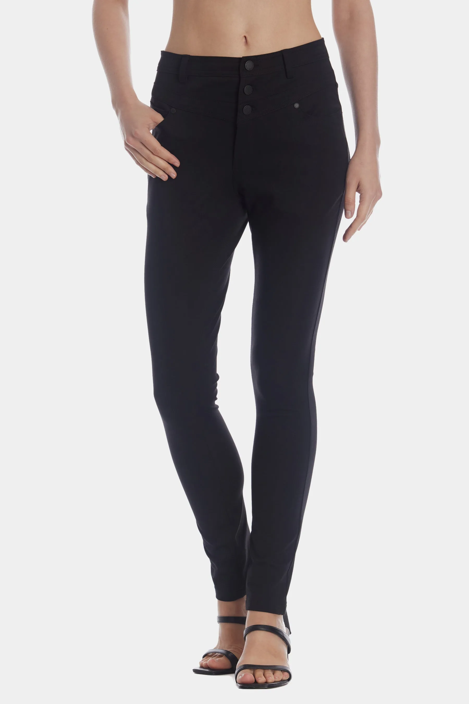 Three Button Skinny Pants sold by Lord & Taylor product image thumbnail 5