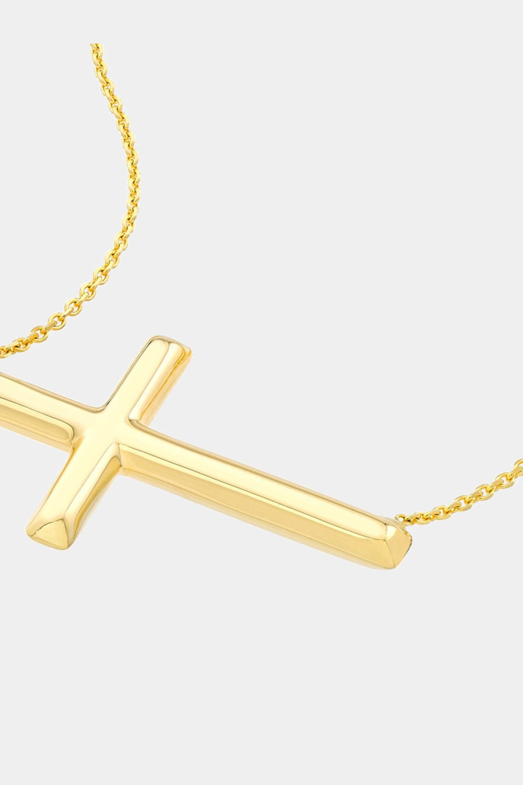 Large Sideways Cross Adjustable Necklace sold by Lord & Taylor product image thumbnail 5