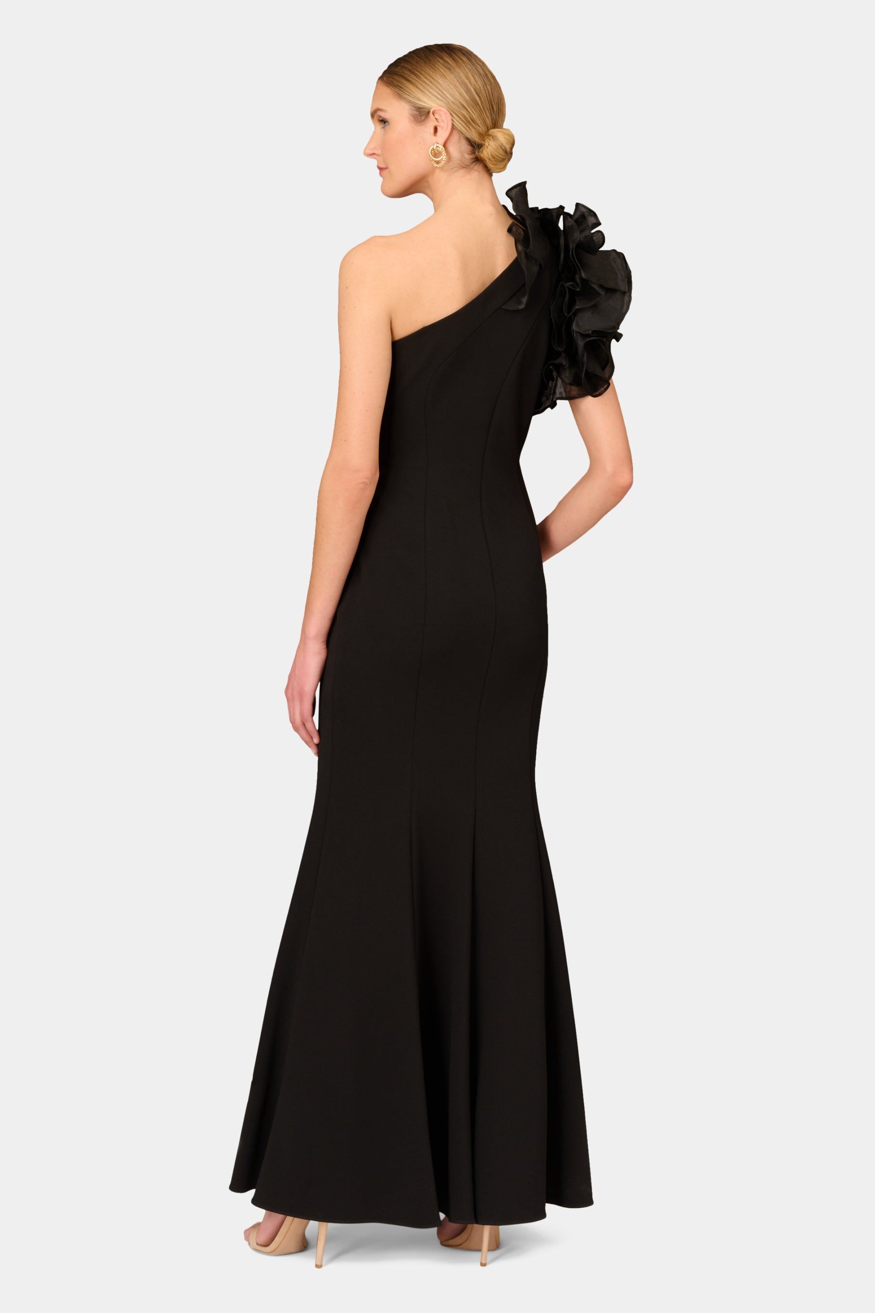 One Shoulder Mermaid Gown sold by Lord & Taylor product image thumbnail 2