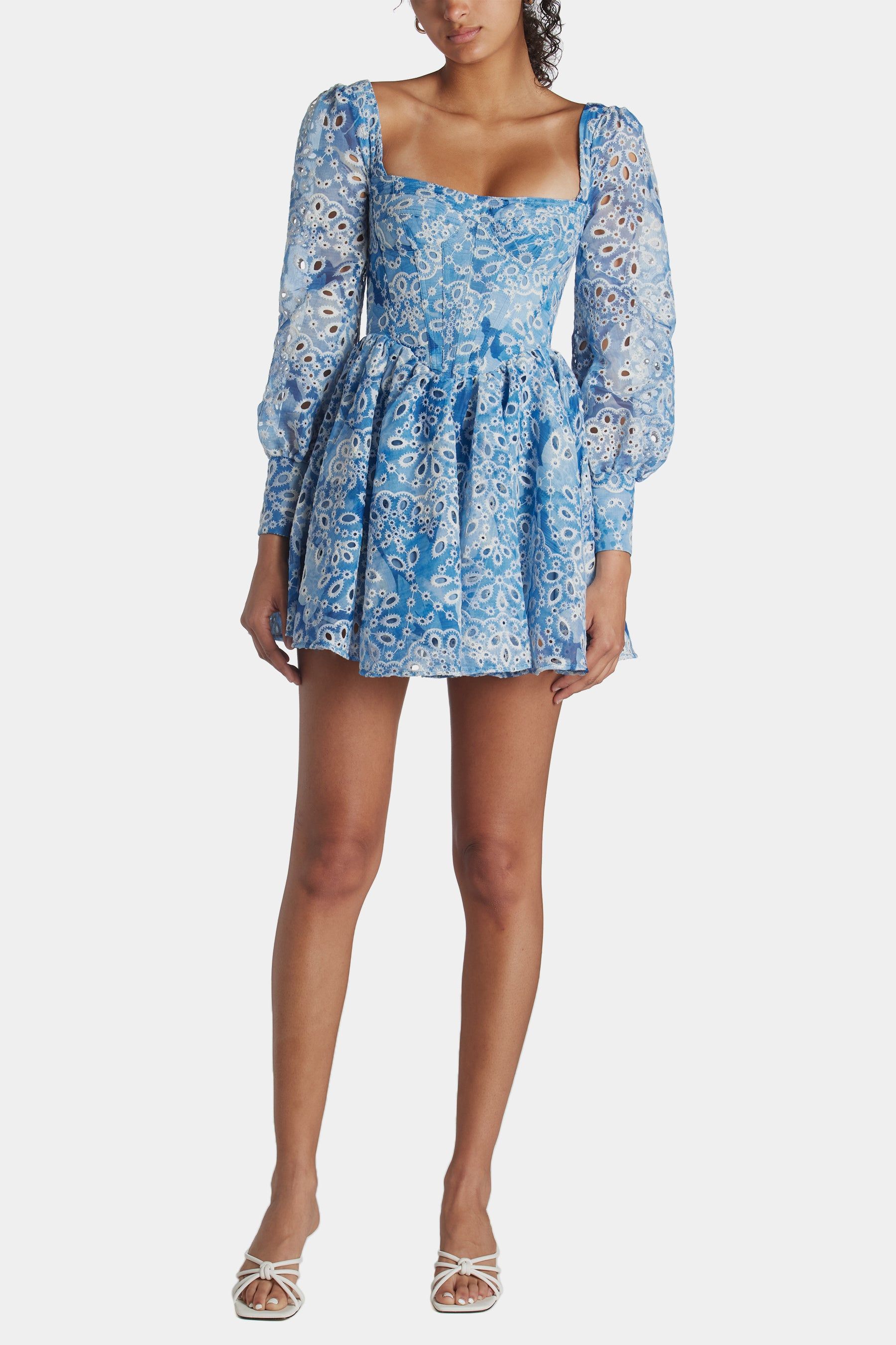Lila Flounce Mini Dress sold by Lord & Taylor product image thumbnail 4