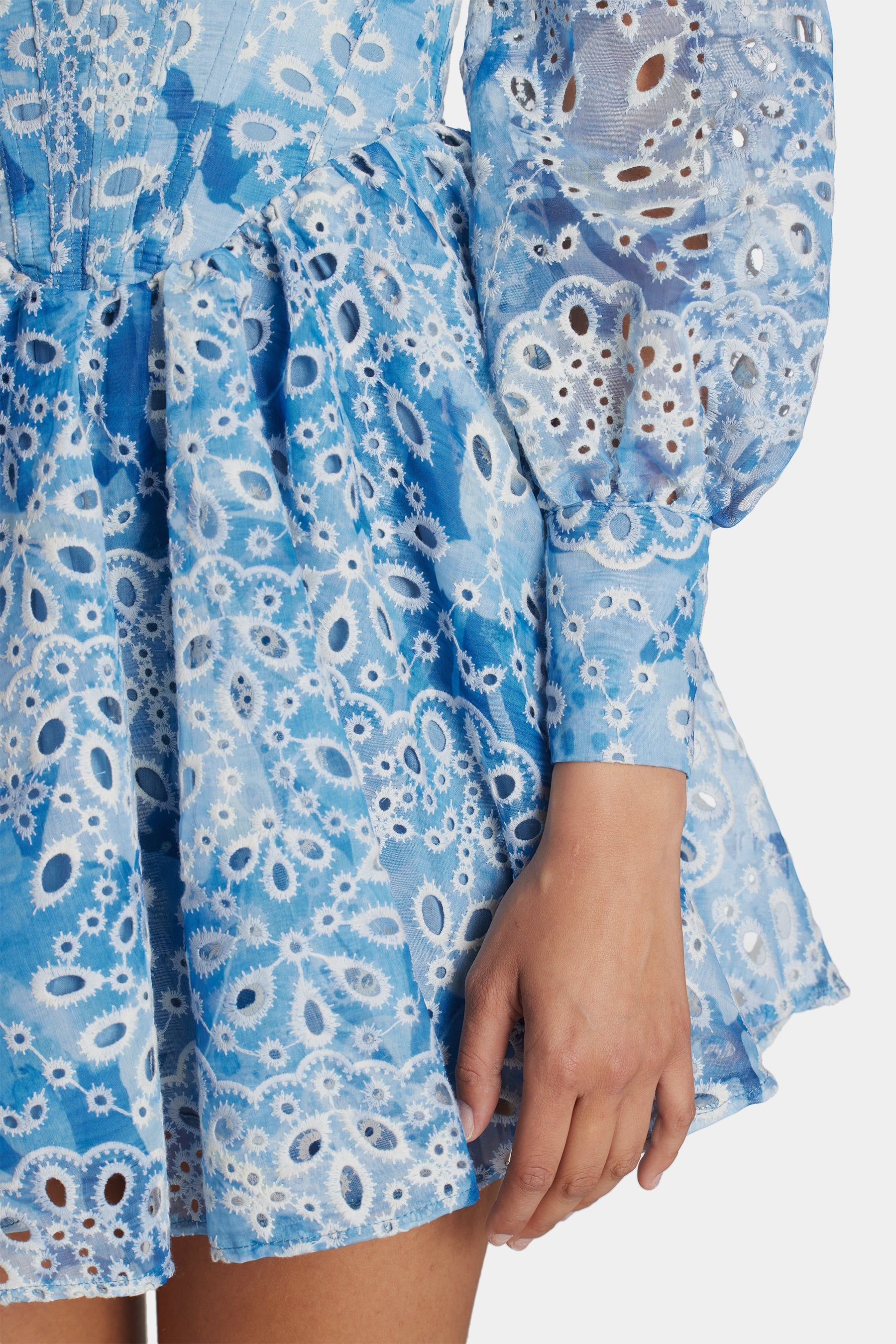 Lila Flounce Mini Dress sold by Lord & Taylor product image thumbnail 5