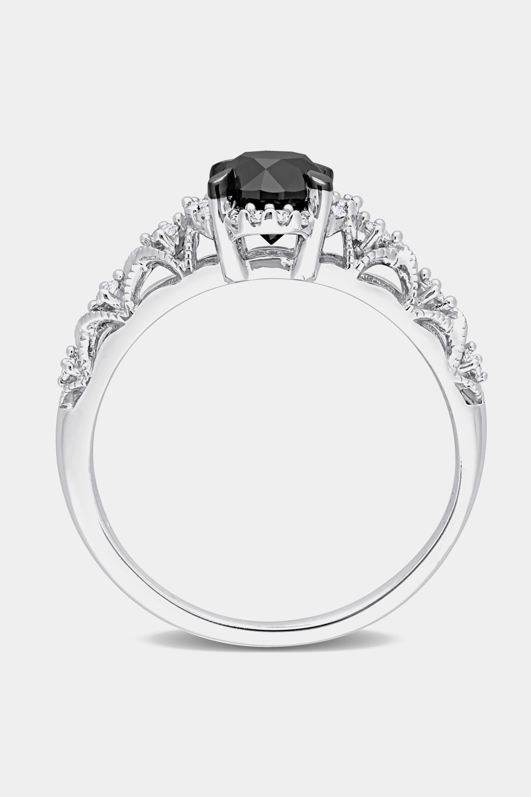 Diamond 14k White Gold Ring sold by Lord & Taylor product image thumbnail 4