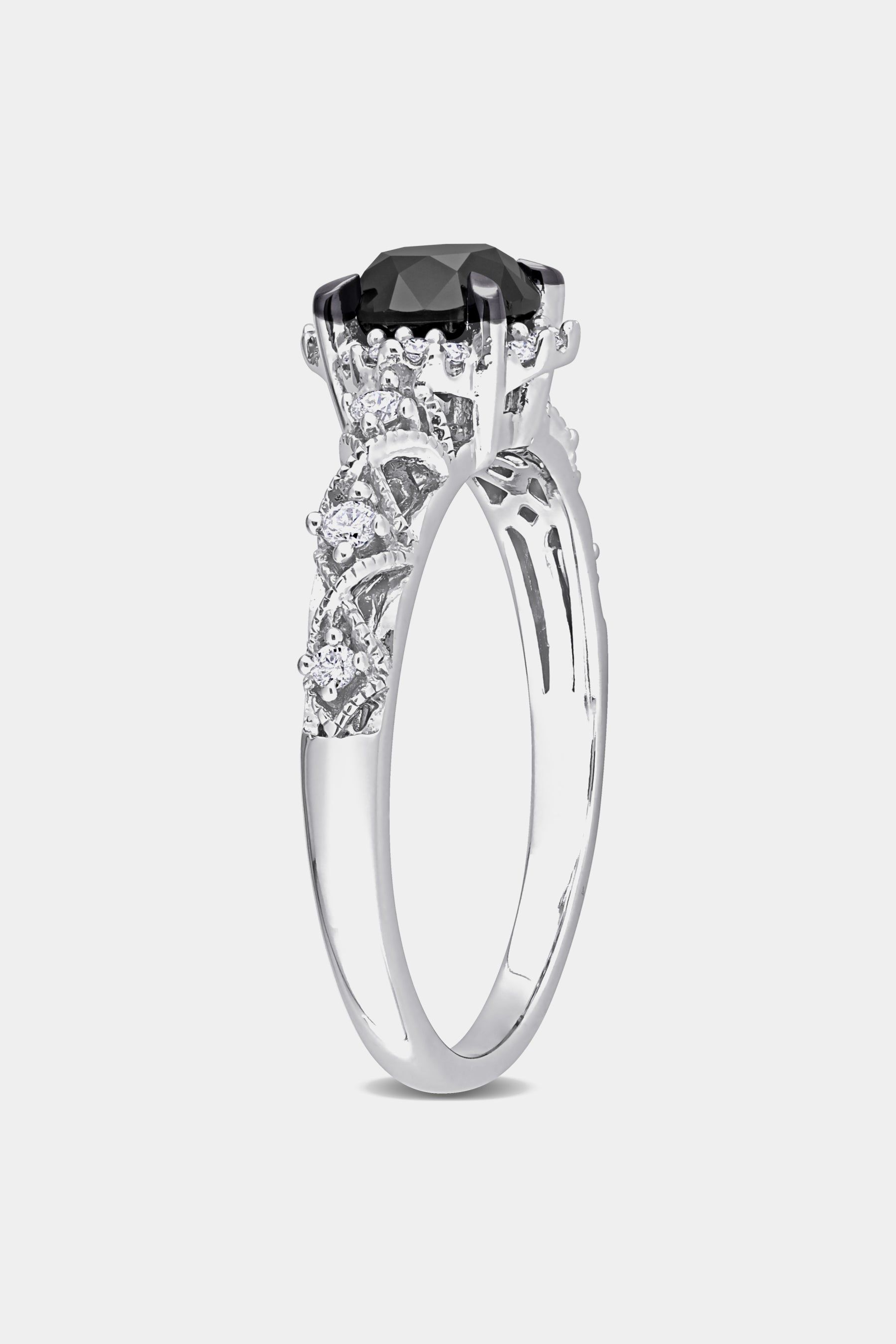 Diamond 14k White Gold Ring sold by Lord & Taylor product image thumbnail 5