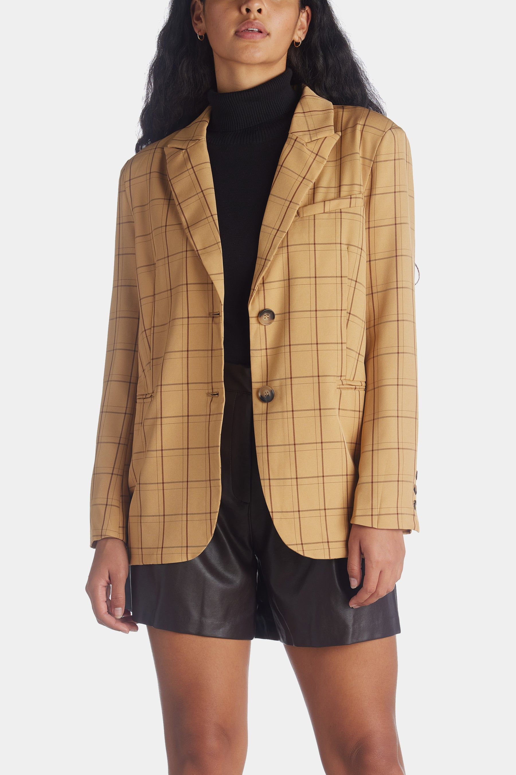 Bree Plaid Blazer sold by Lord & Taylor