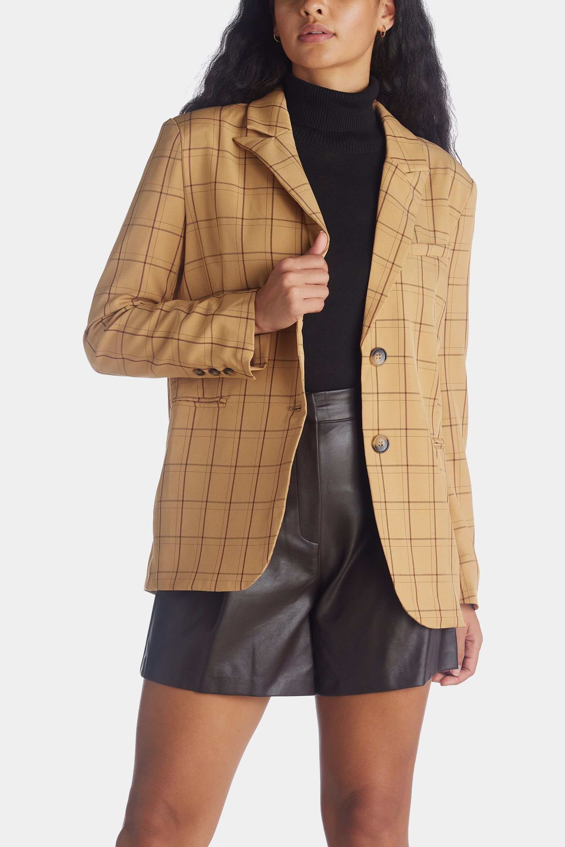 Bree Plaid Blazer sold by Lord & Taylor product image thumbnail 2
