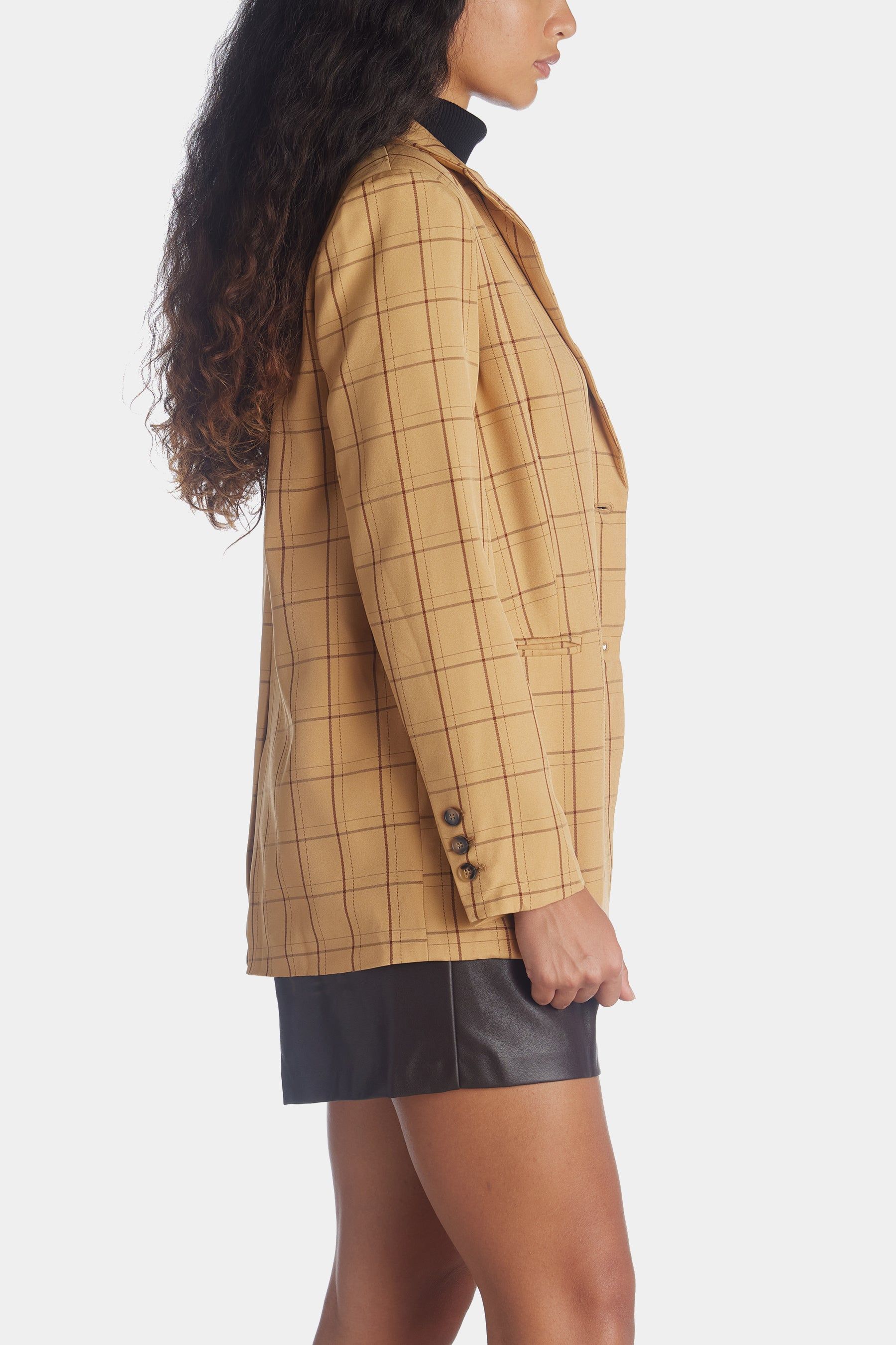 Bree Plaid Blazer sold by Lord & Taylor product image thumbnail 3