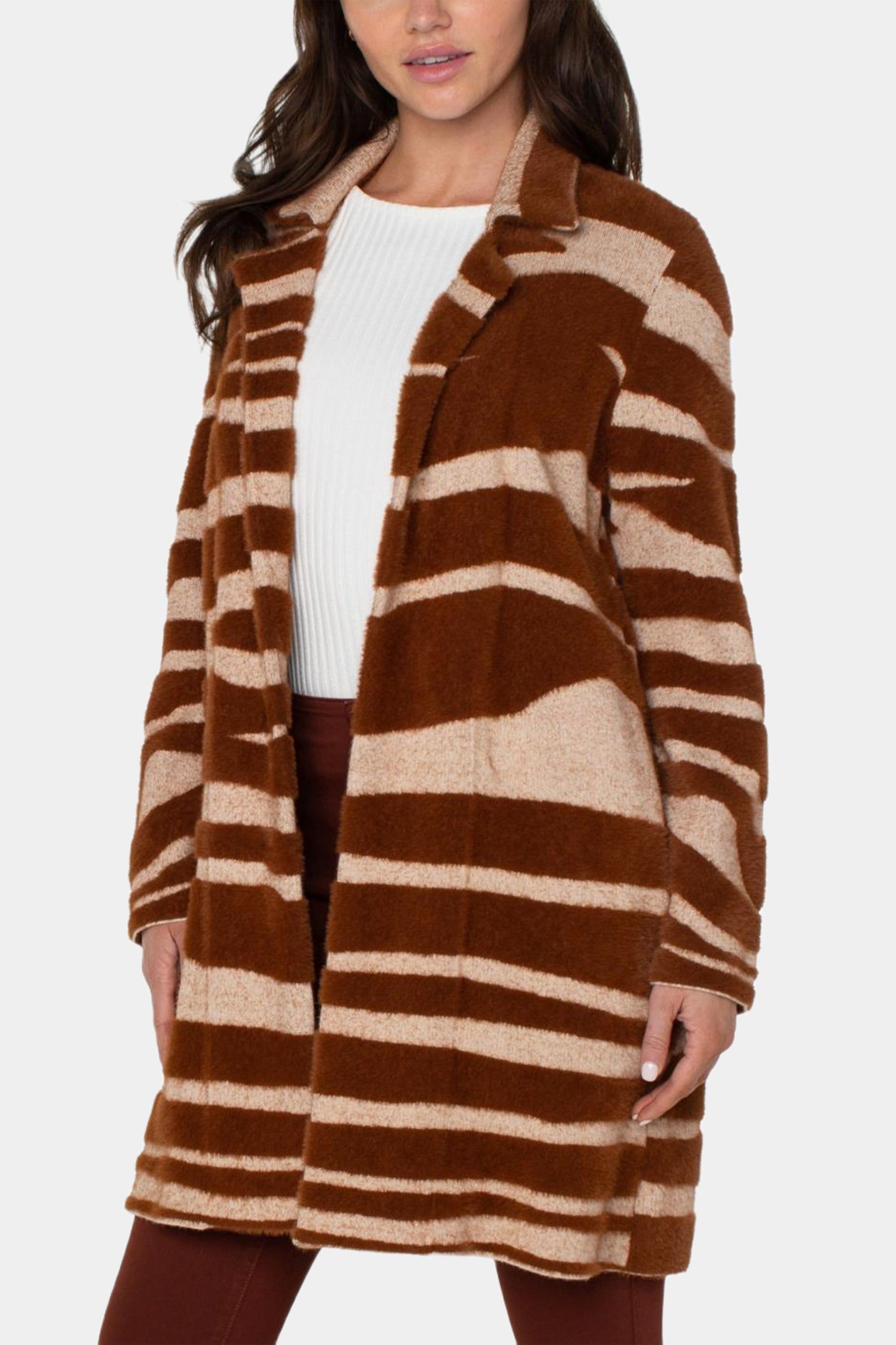 Open Front Coatigan Sweater sold by Lord & Taylor product image thumbnail 2