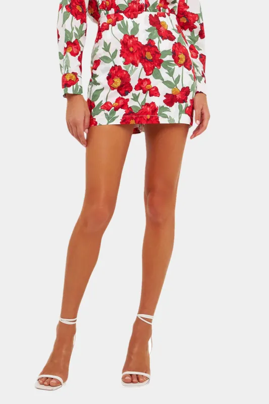 Floral Print Mini Skort sold by Lord & Taylor