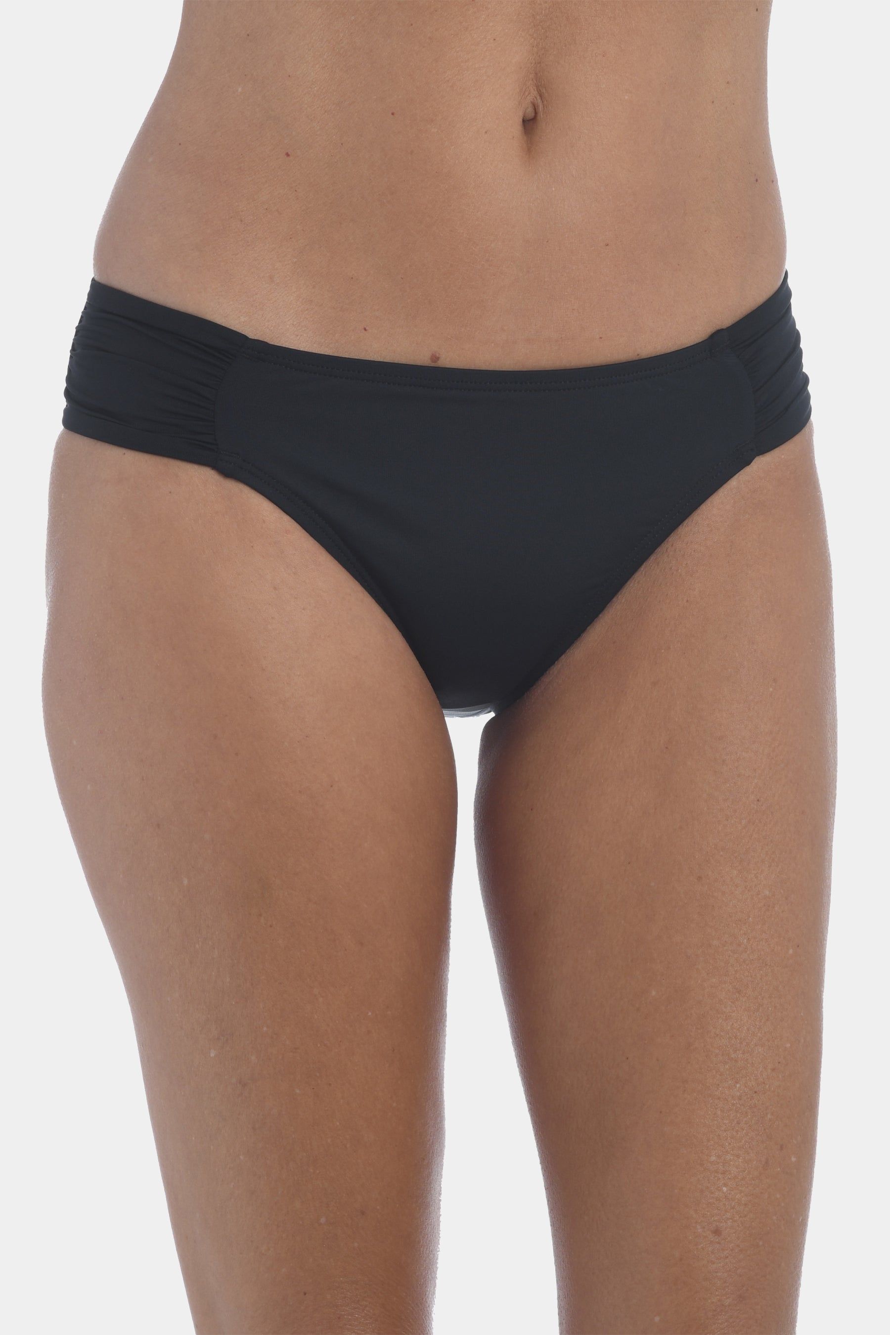 Island Goddess Side Shirred Hipster Bikini Bottom sold by Lord & Taylor product image thumbnail 5