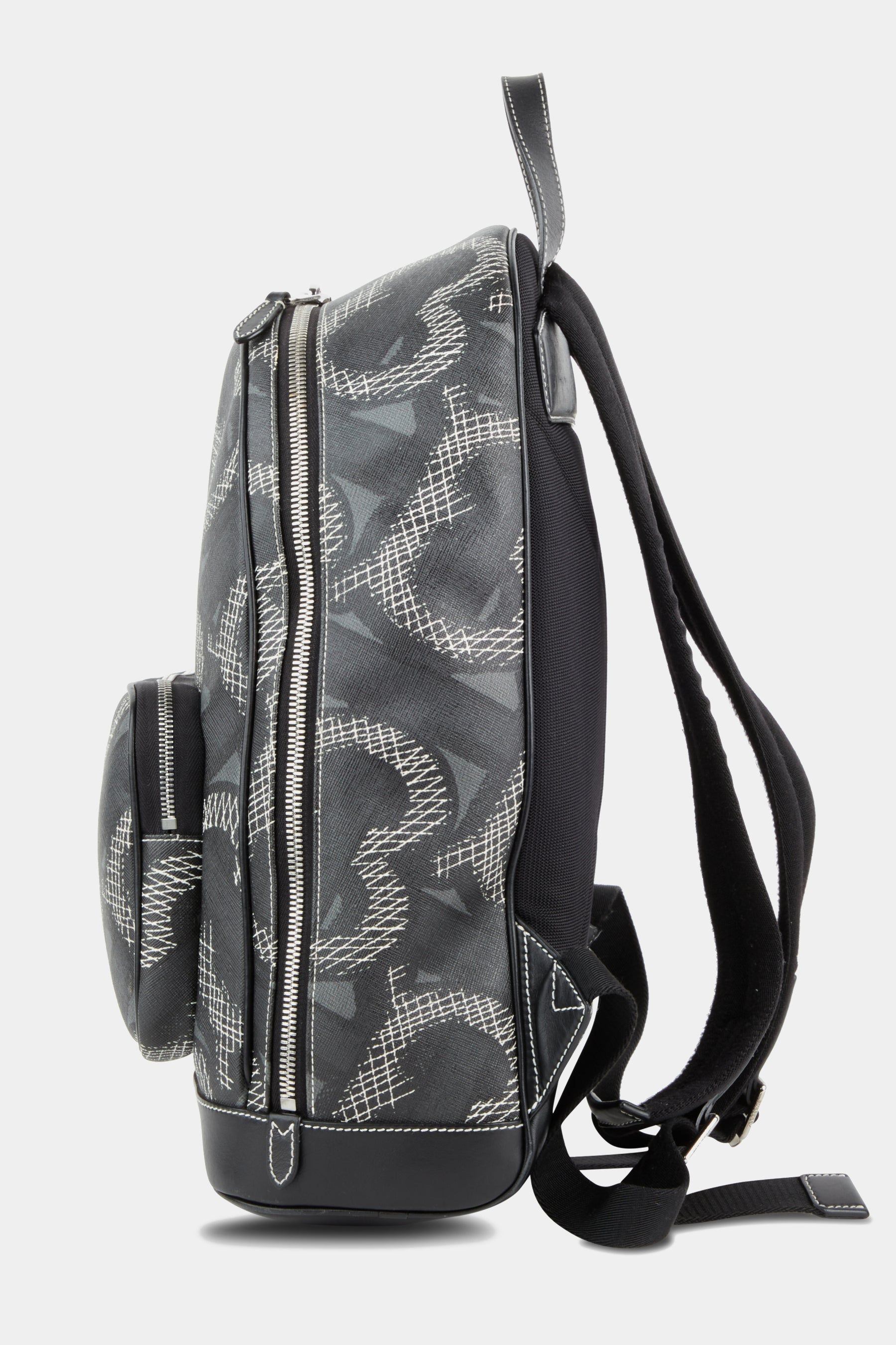 Large TB Canvas Backpack sold by Lord & Taylor product image thumbnail 4