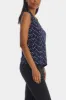 Chevron Dot Triple Pleat Blouse sold by Lord & Taylor
