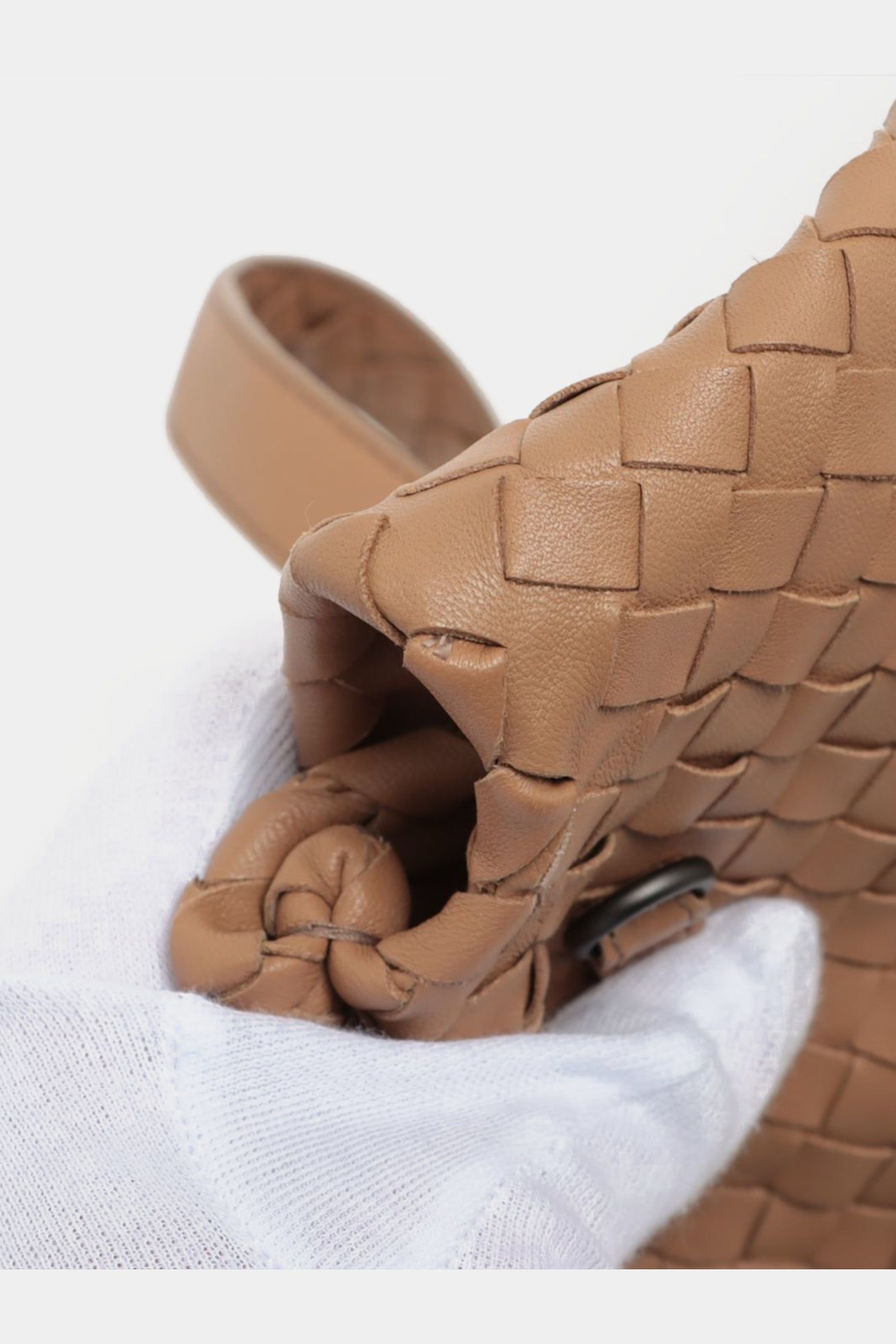 Intrecciato Leather 2Way Handbag sold by Lord & Taylor product image thumbnail 3