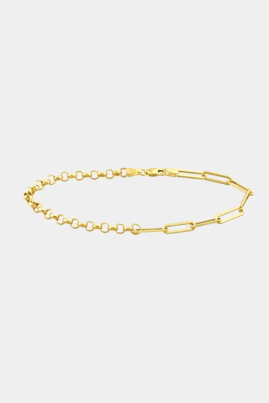 Paper Clip Rolo Chain Bracelet sold by Lord & Taylor