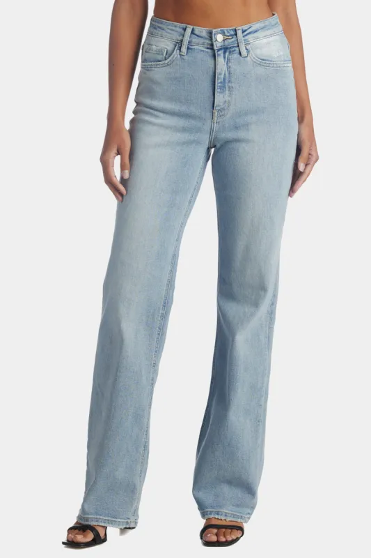 90's Stretch Vintage Flare Jeans sold by Lord & Taylor