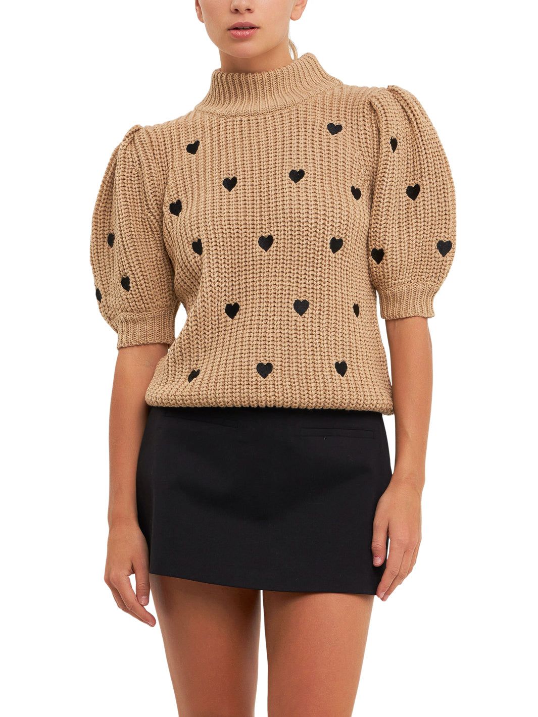 Heart Shape Embroidery Sweater sold by Lord & Taylor product image thumbnail 6