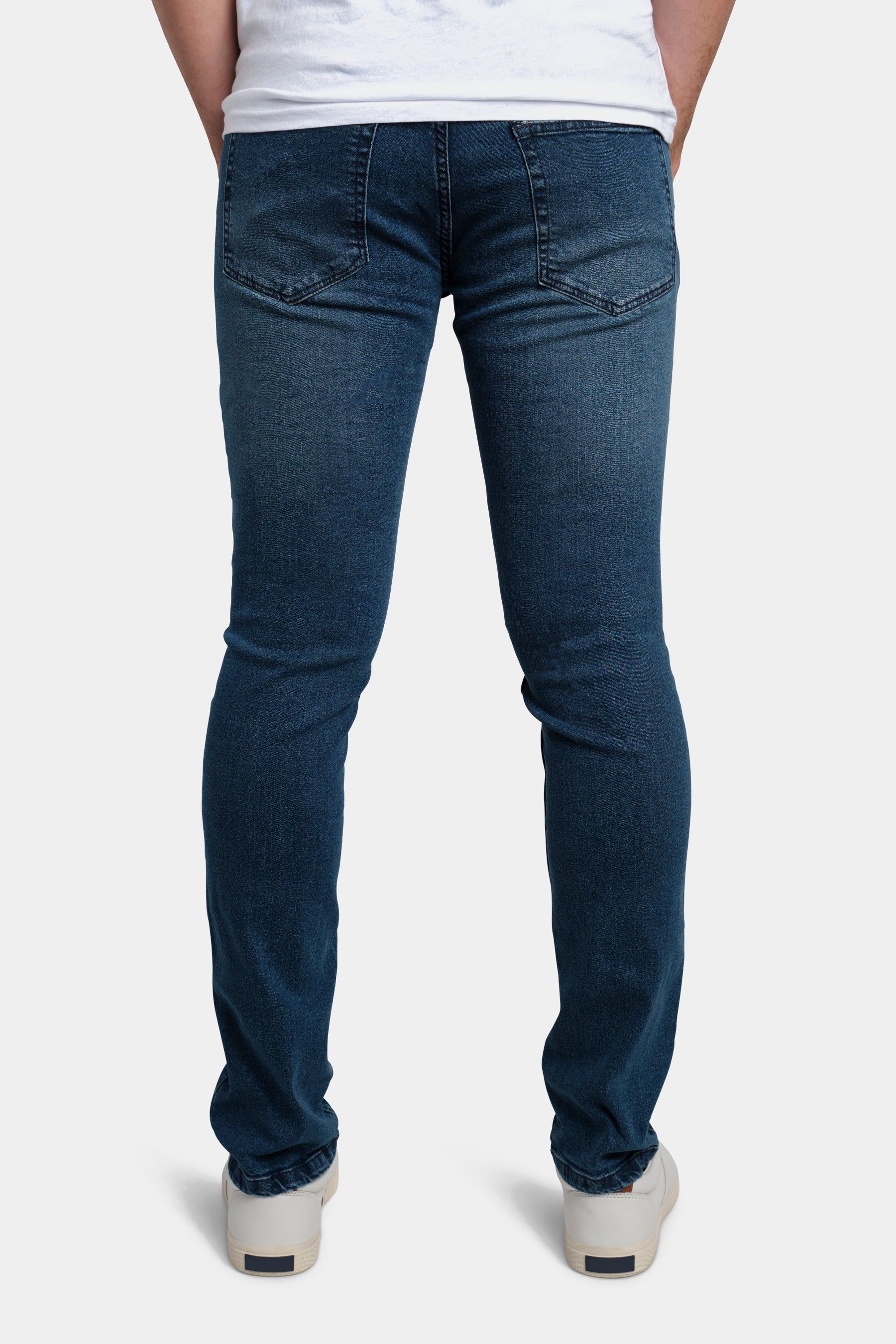 Slim Fit Abrasion Jeans sold by Lord & Taylor product image thumbnail 3