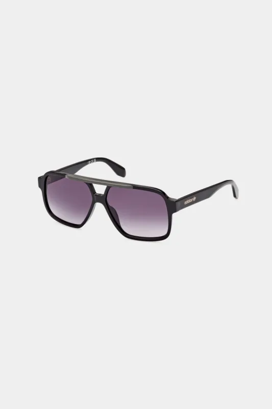 Square Shaped Gradient Smoke Sunglasses sold by Lord & Taylor