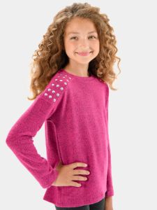 Girls Studded Sweater sold by Lord & Taylor