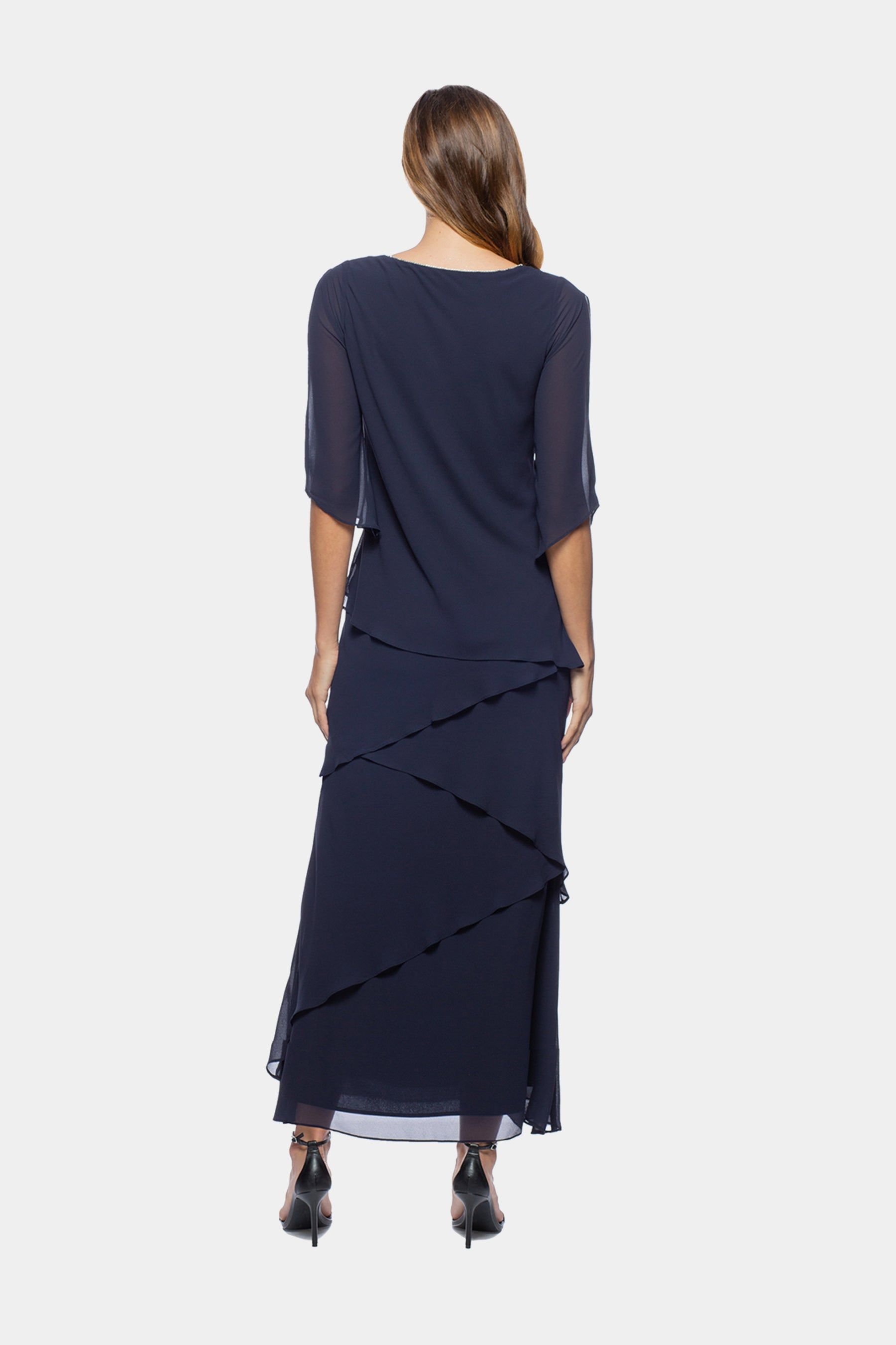 Tiered Long Dress sold by Lord & Taylor product image thumbnail 2