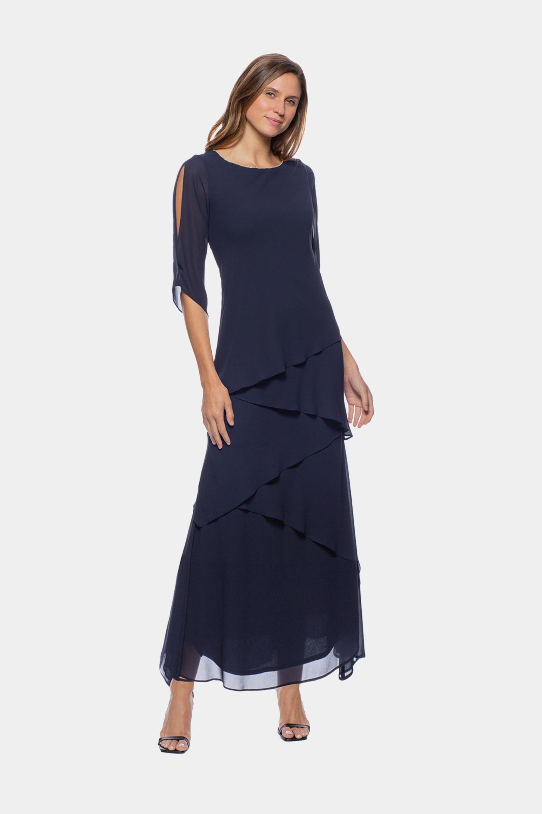 Tiered Long Dress sold by Lord & Taylor