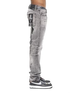 Rocker Splatter Paint Slim Jeans sold by Lord & Taylor