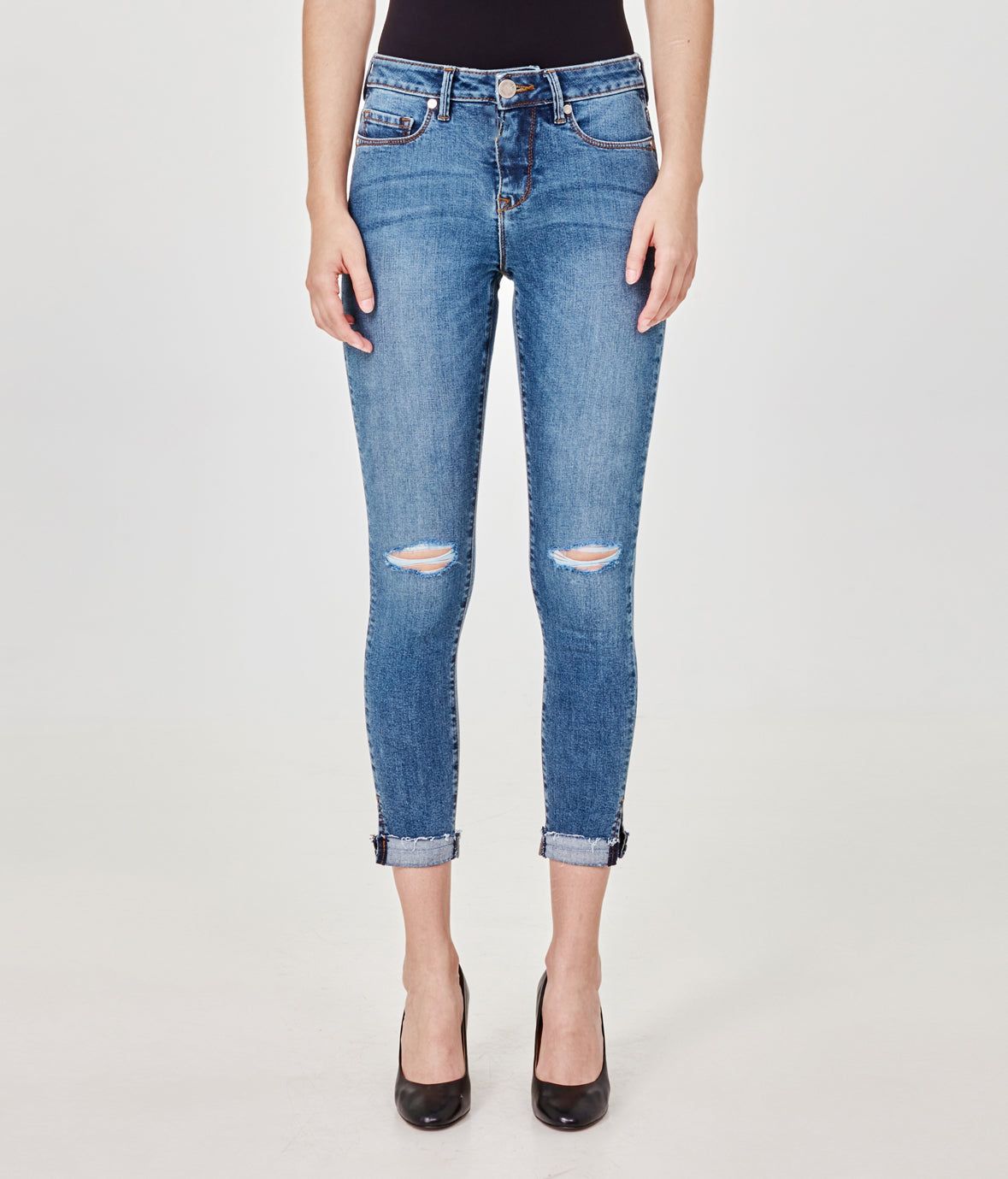 Blair Mid Rise Skinny sold by Lord & Taylor product image thumbnail 2