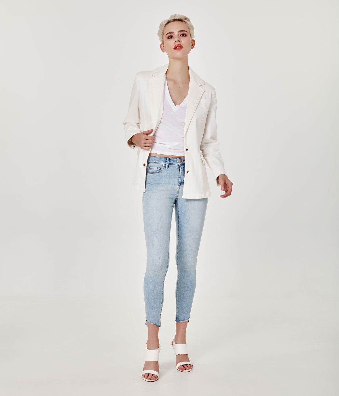 Blair Mid Rise Skinny sold by Lord & Taylor product image thumbnail 12