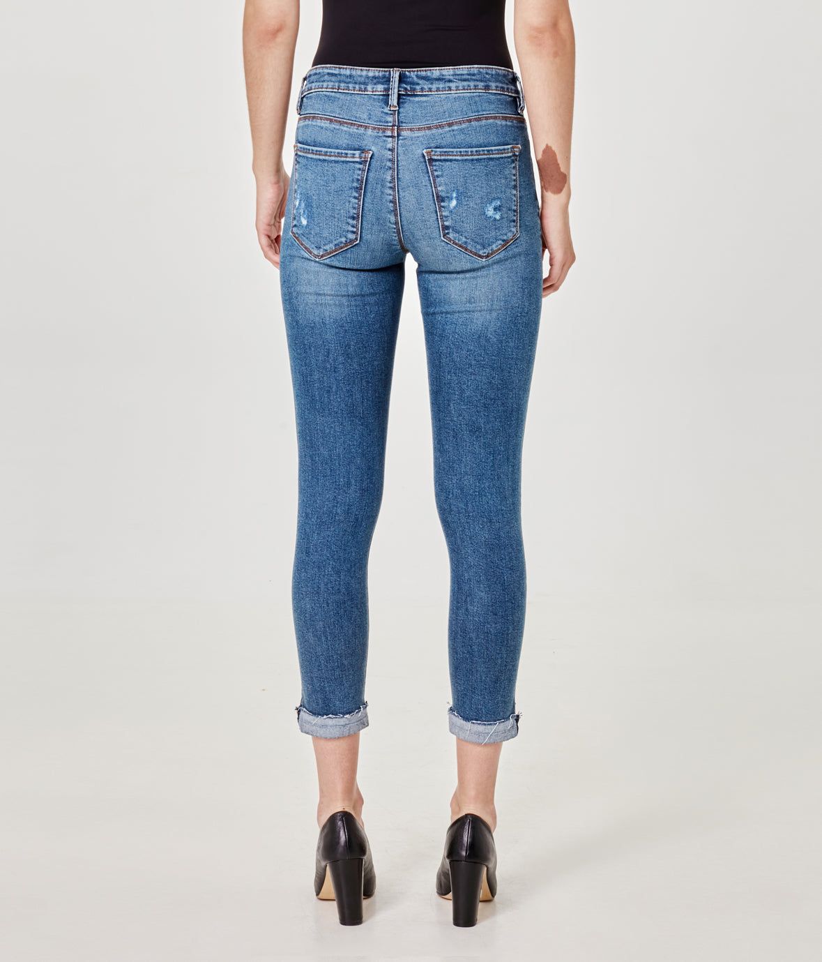 Blair Mid Rise Skinny sold by Lord & Taylor product image thumbnail 4