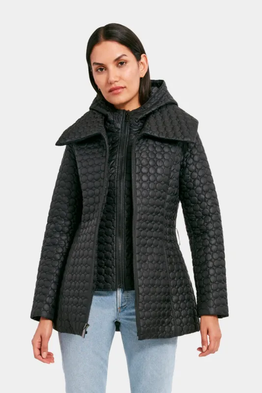 Morgan Quilted Coat sold by Lord & Taylor