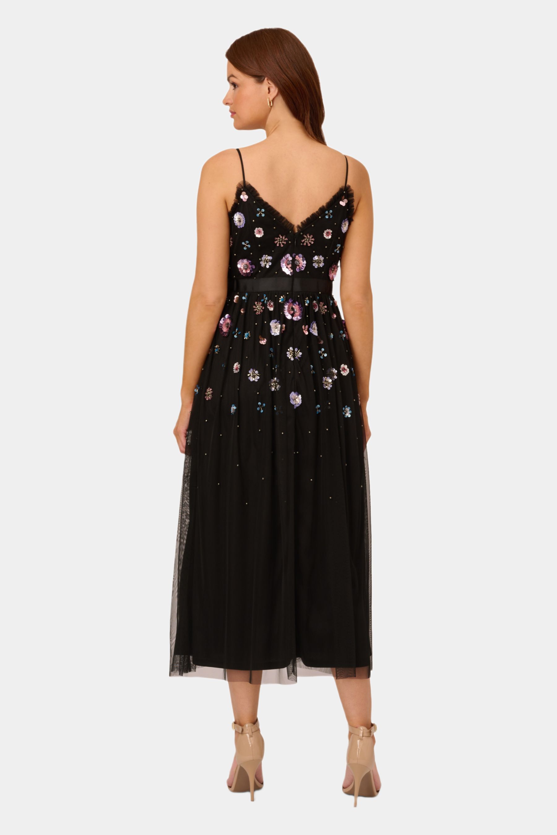 Multi Floral Beaded Dress sold by Lord & Taylor product image thumbnail 2