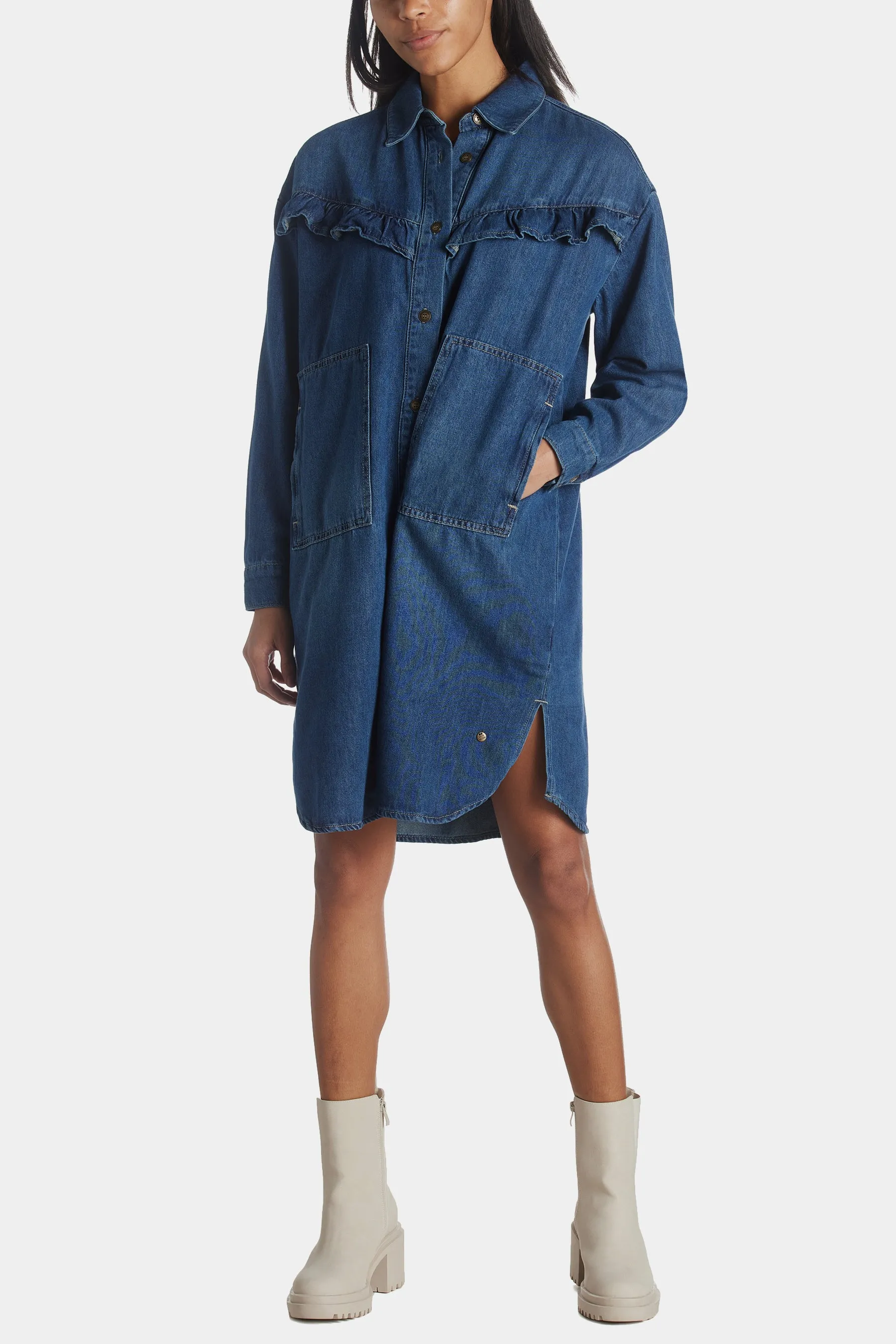 Chase Frill Dress sold by Lord & Taylor product image thumbnail 5