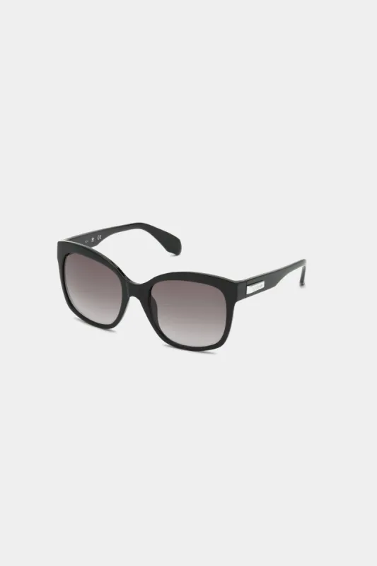 Square Shaped Gradient Smoke Sunglasses sold by Lord & Taylor