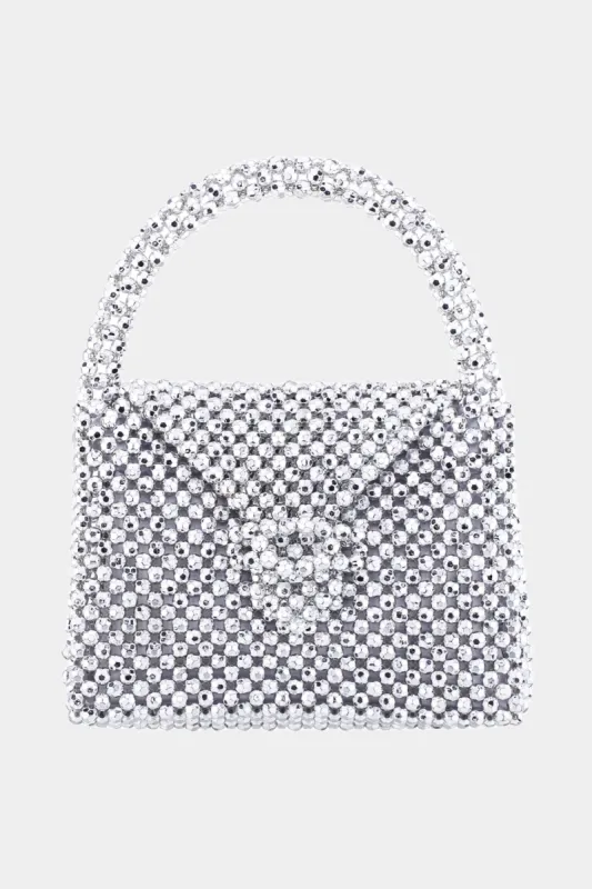 Beaded Satchel With Inner Satin Pouch sold by Lord & Taylor