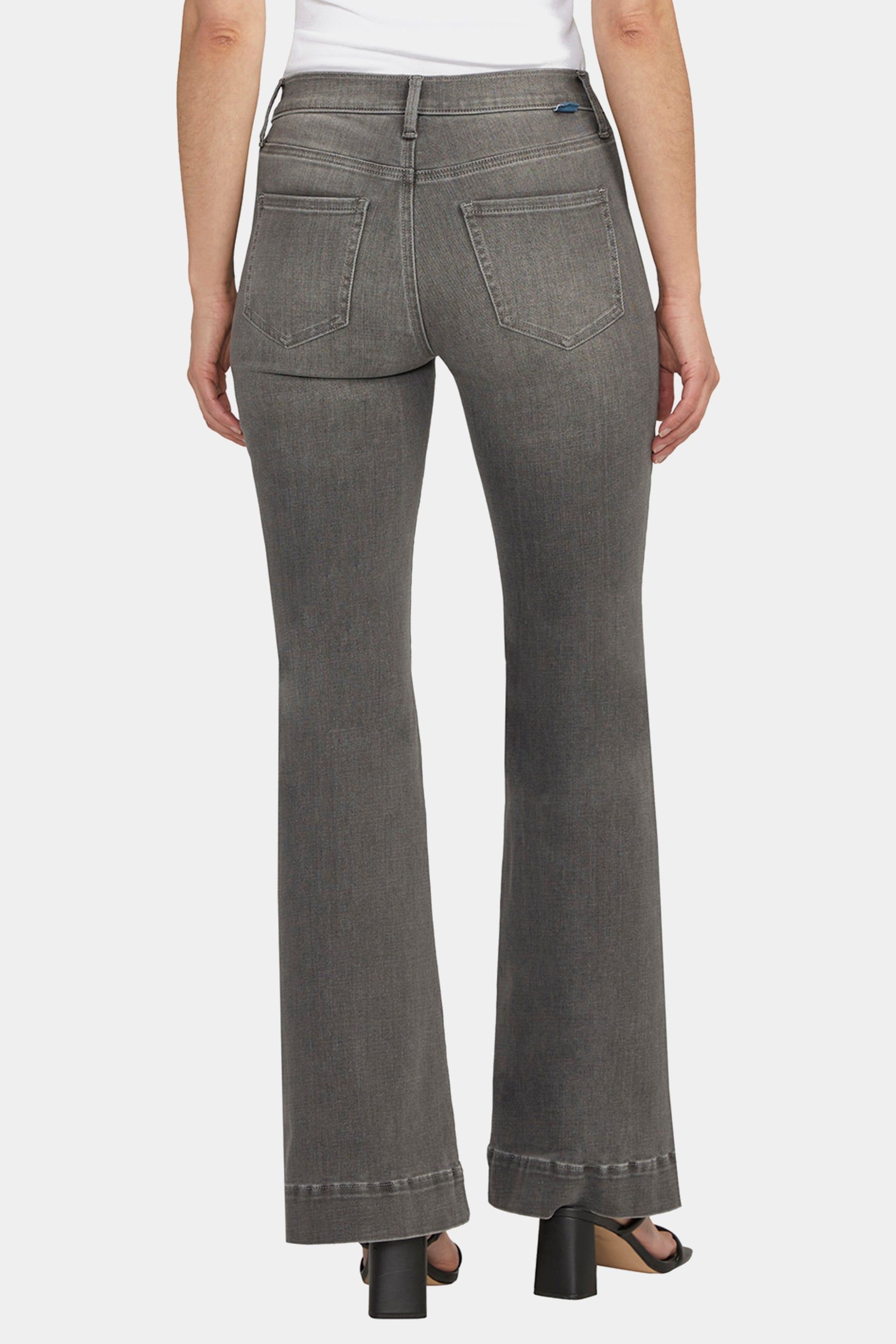 Kait Mid Rise Flare Leg Jeans sold by Lord & Taylor product image thumbnail 4