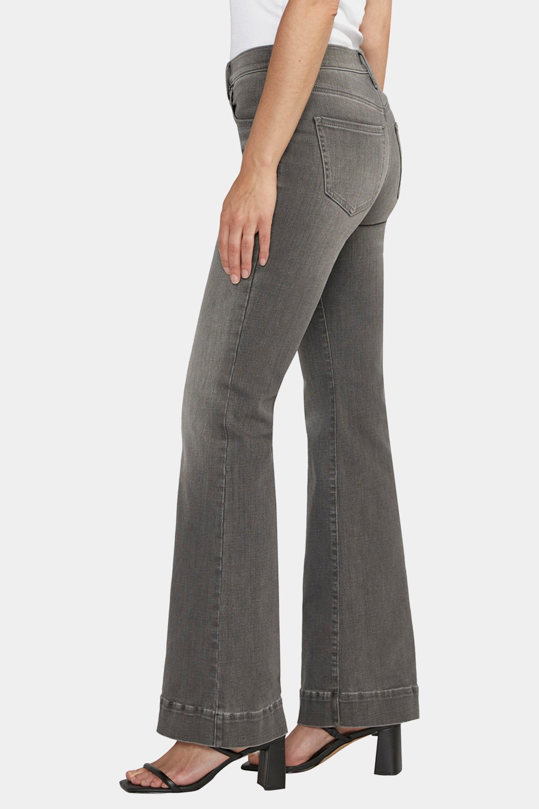 Kait Mid Rise Flare Leg Jeans sold by Lord & Taylor product image thumbnail 3