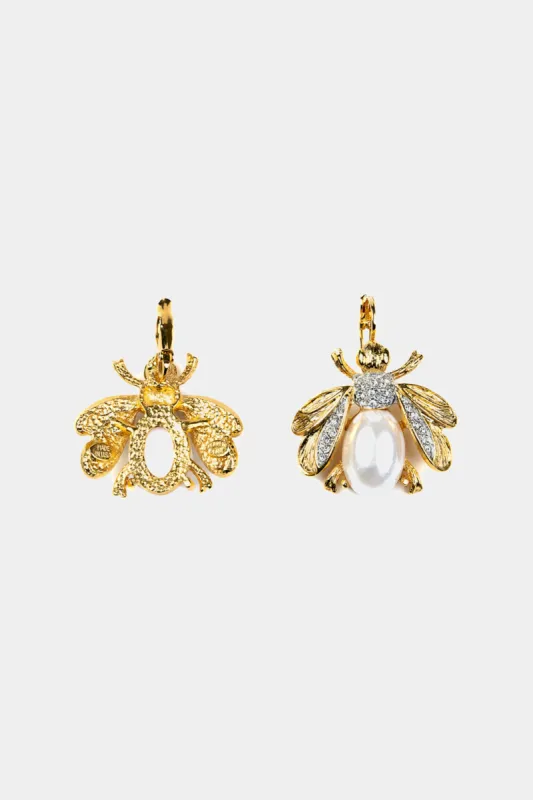 Pearl Body Bee Earrings sold by Lord & Taylor