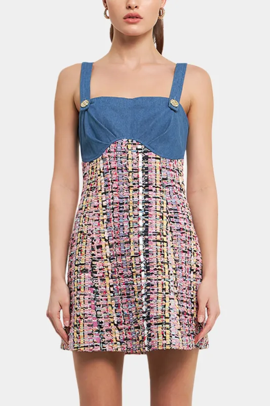Tweed Square Neck Dress sold by Lord & Taylor