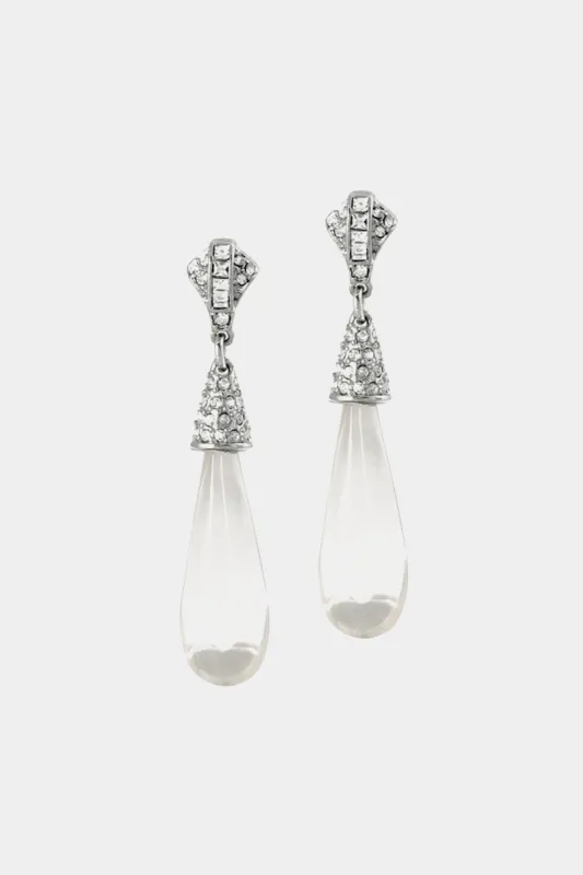 Clear Art Deco Earrings sold by Lord & Taylor