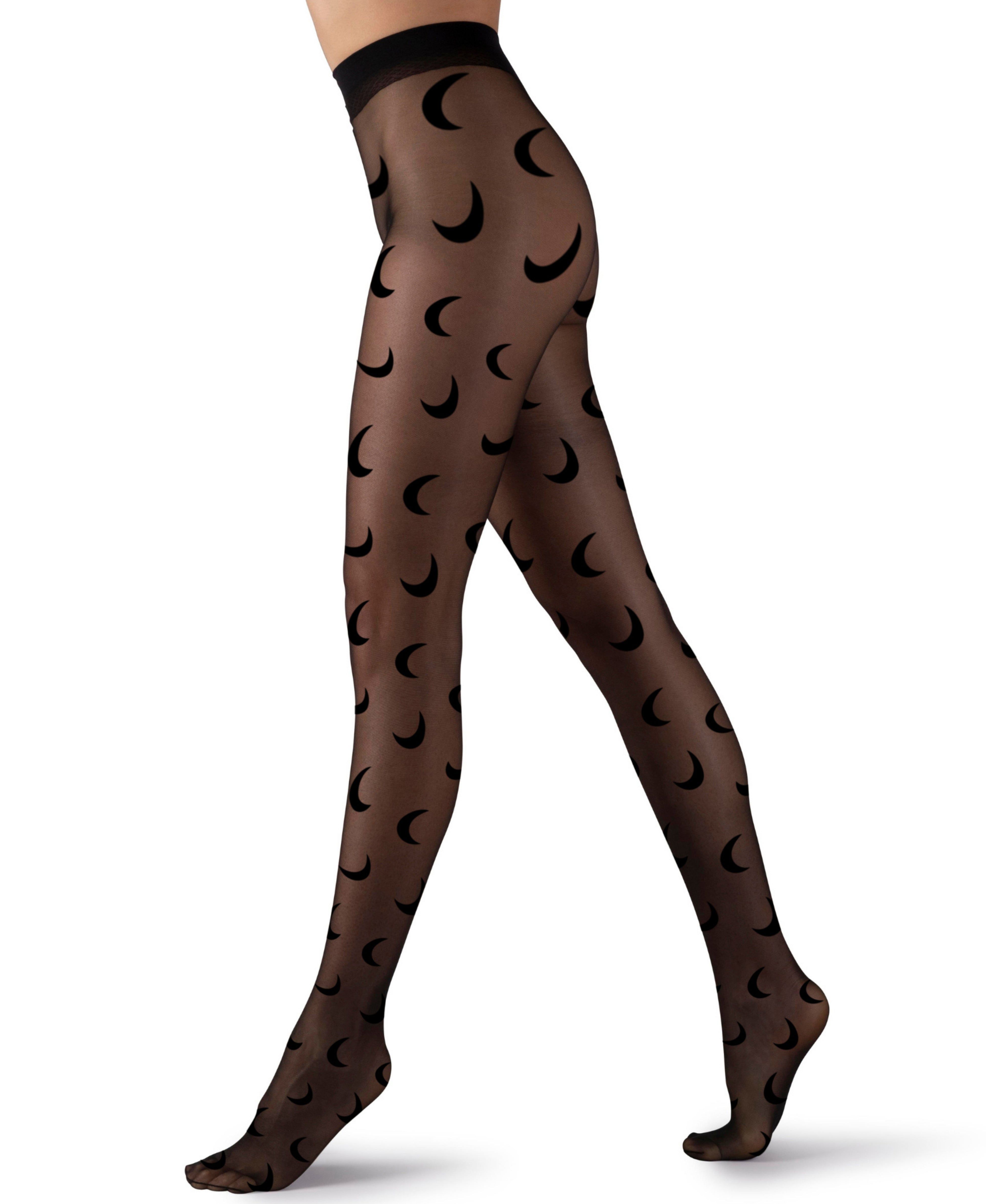Moon Print Tights sold by Lord & Taylor product image thumbnail 5