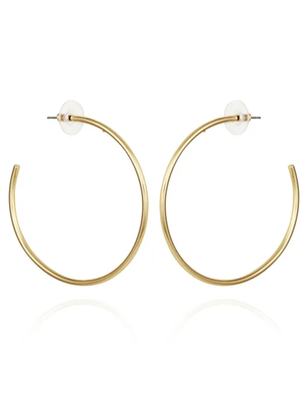 Sleek Extra Large Hoop Earrings sold by Lord & Taylor