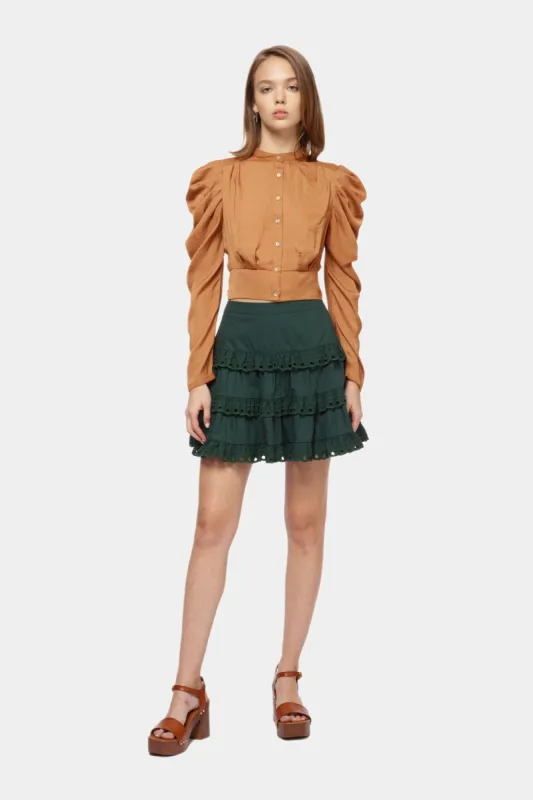 Button Down Crop Shirt sold by Lord & Taylor