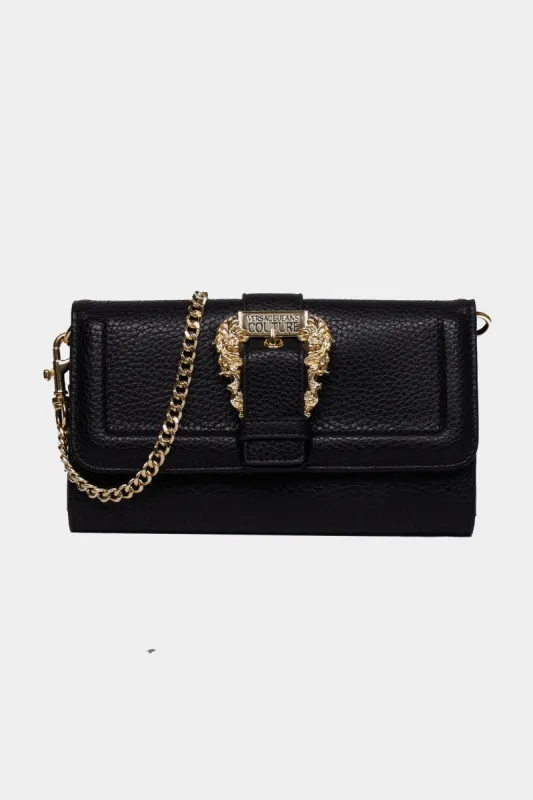 Lettering Logo Leather Bag sold by Lord & Taylor